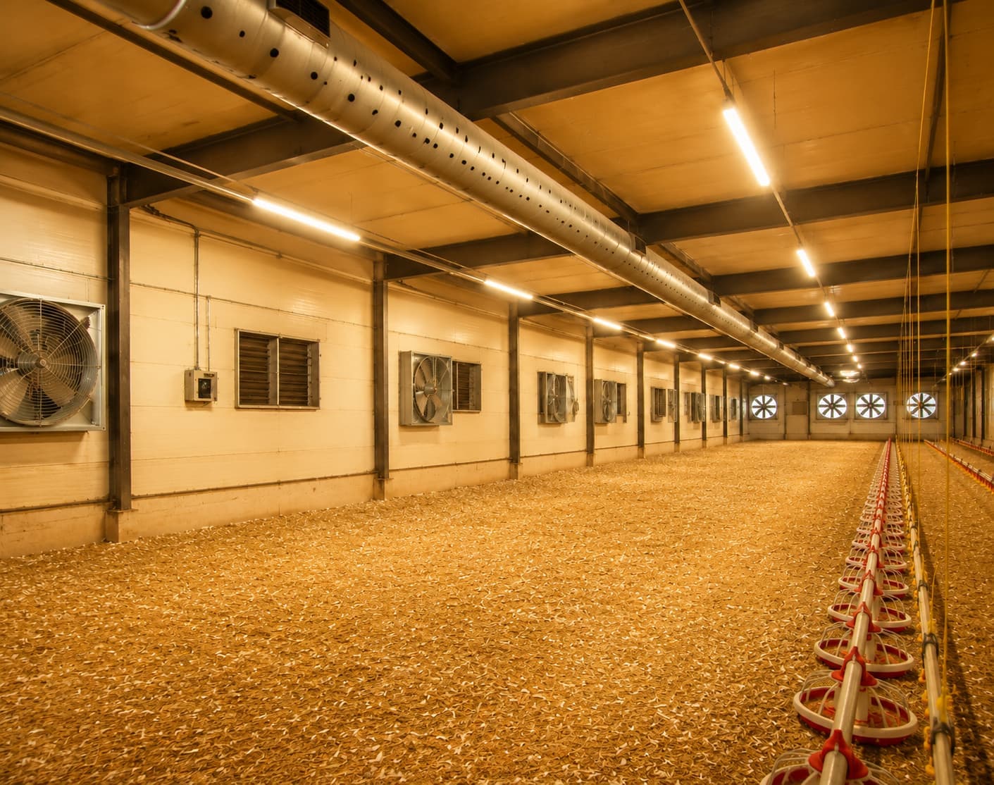 Ventilation et éclairage en bâtiment pondeuses : quels équipements choisir ?