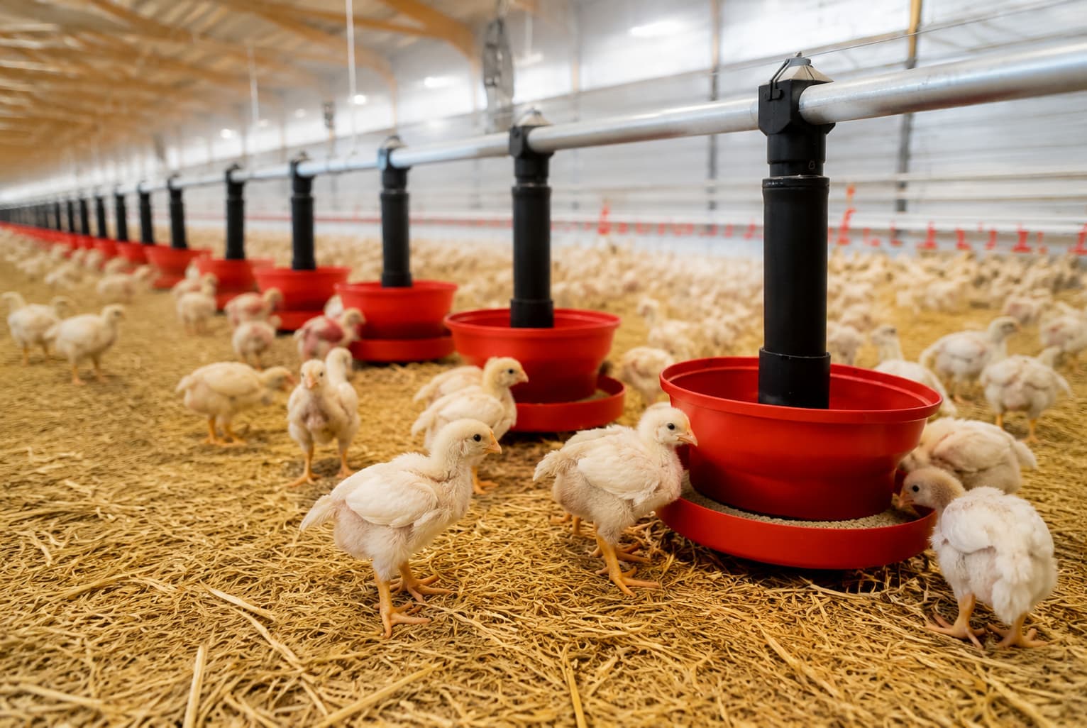 Silo, mangeoires, distribution automatique : comment organiser l'alimentation des pondeuses ?