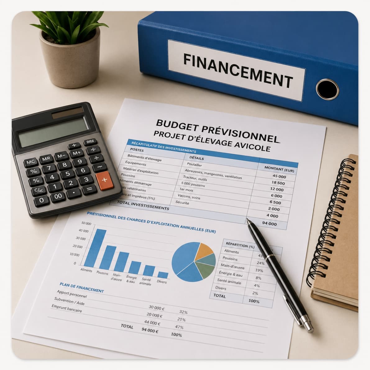 Budgets & financement