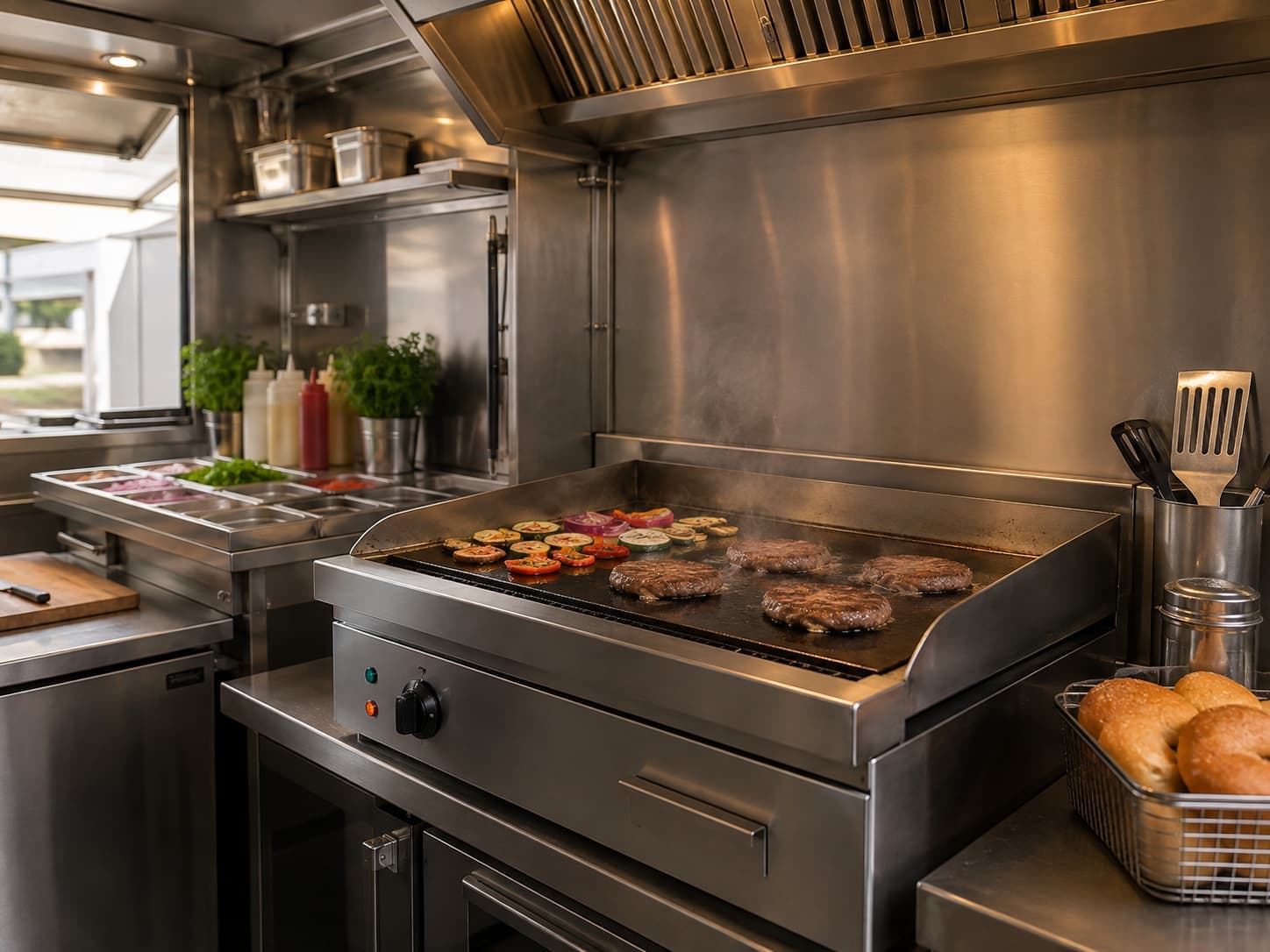 Matériel de cuisson food truck : plancha, friteuse, four ou crêpière ?