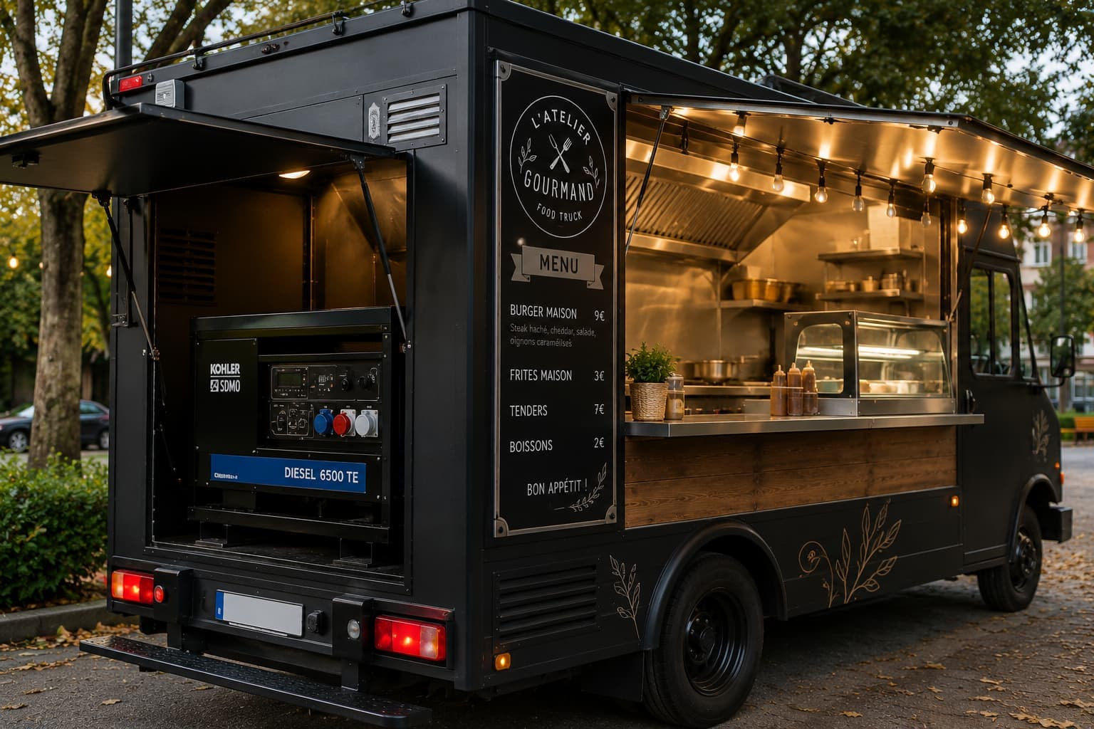 Groupe électrogène pour food truck : quelle puissance choisir ?