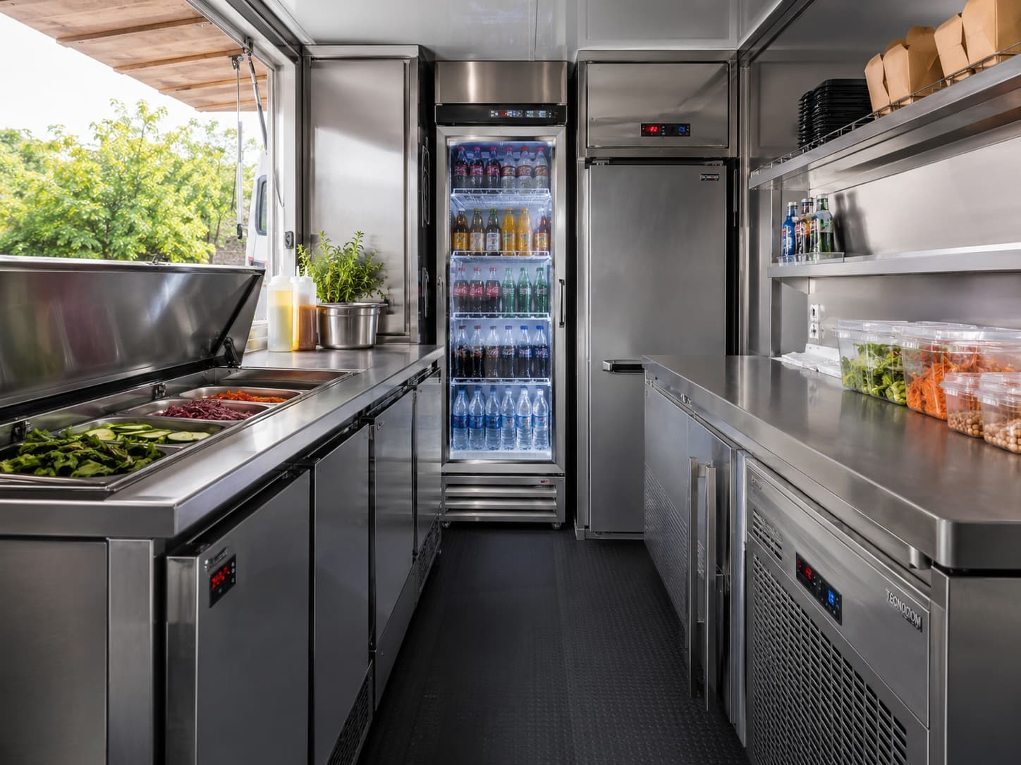 Froid professionnel pour food truck : quelle capacité prévoir ?