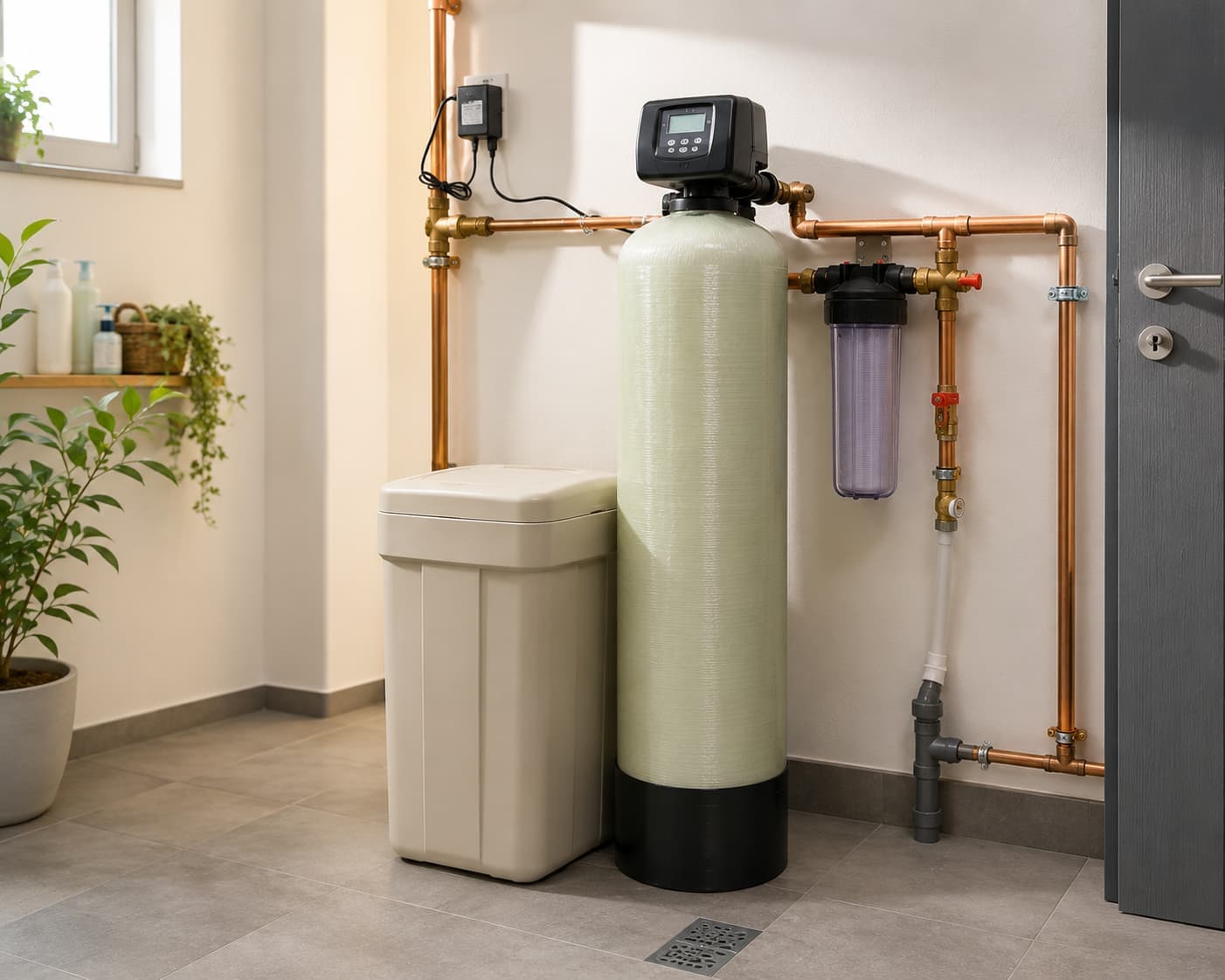 Traitement de lʼeau en laverie : adoucisseur, filtration et économies à prévoir