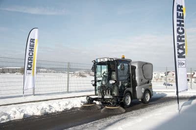 balayeuse de voirie pour hiver