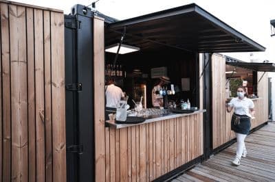 Container bar