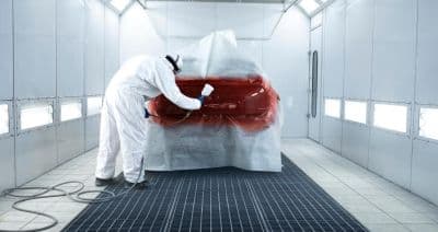 cabine de peinture carrosserie