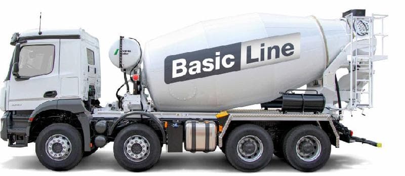 Camions toupies avec pompe
