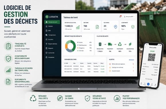 Logiciel de gestion des déchets