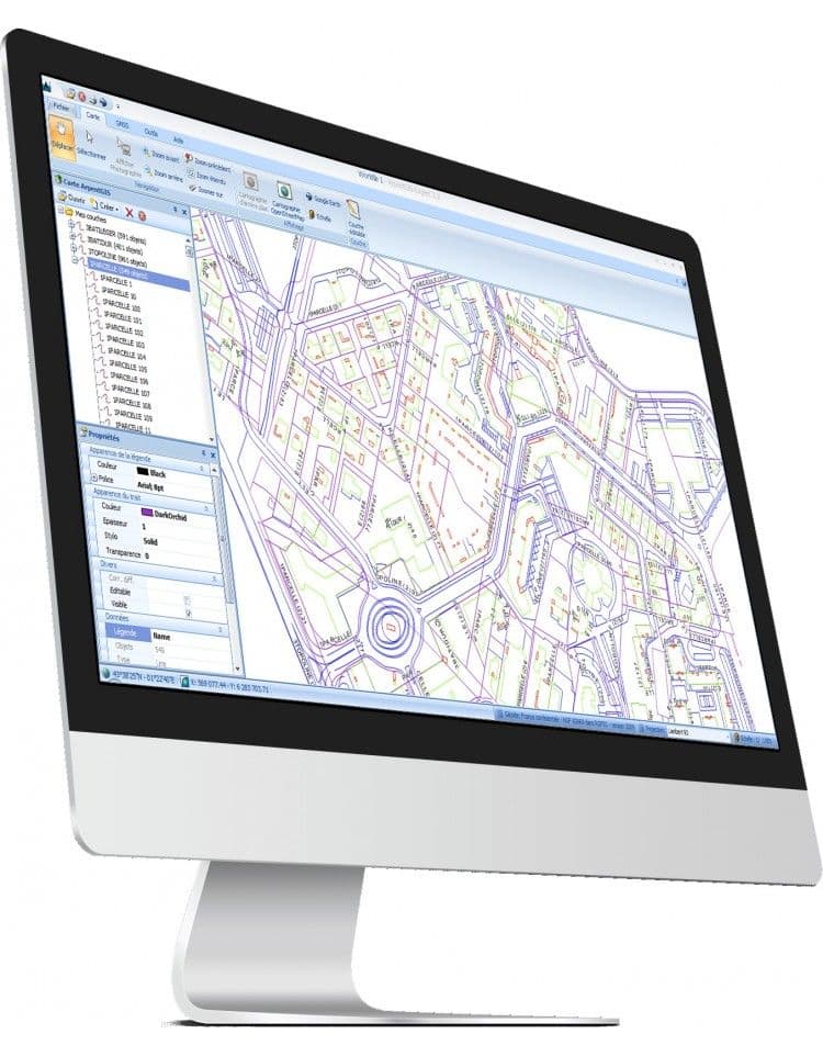 Logiciel de topographie