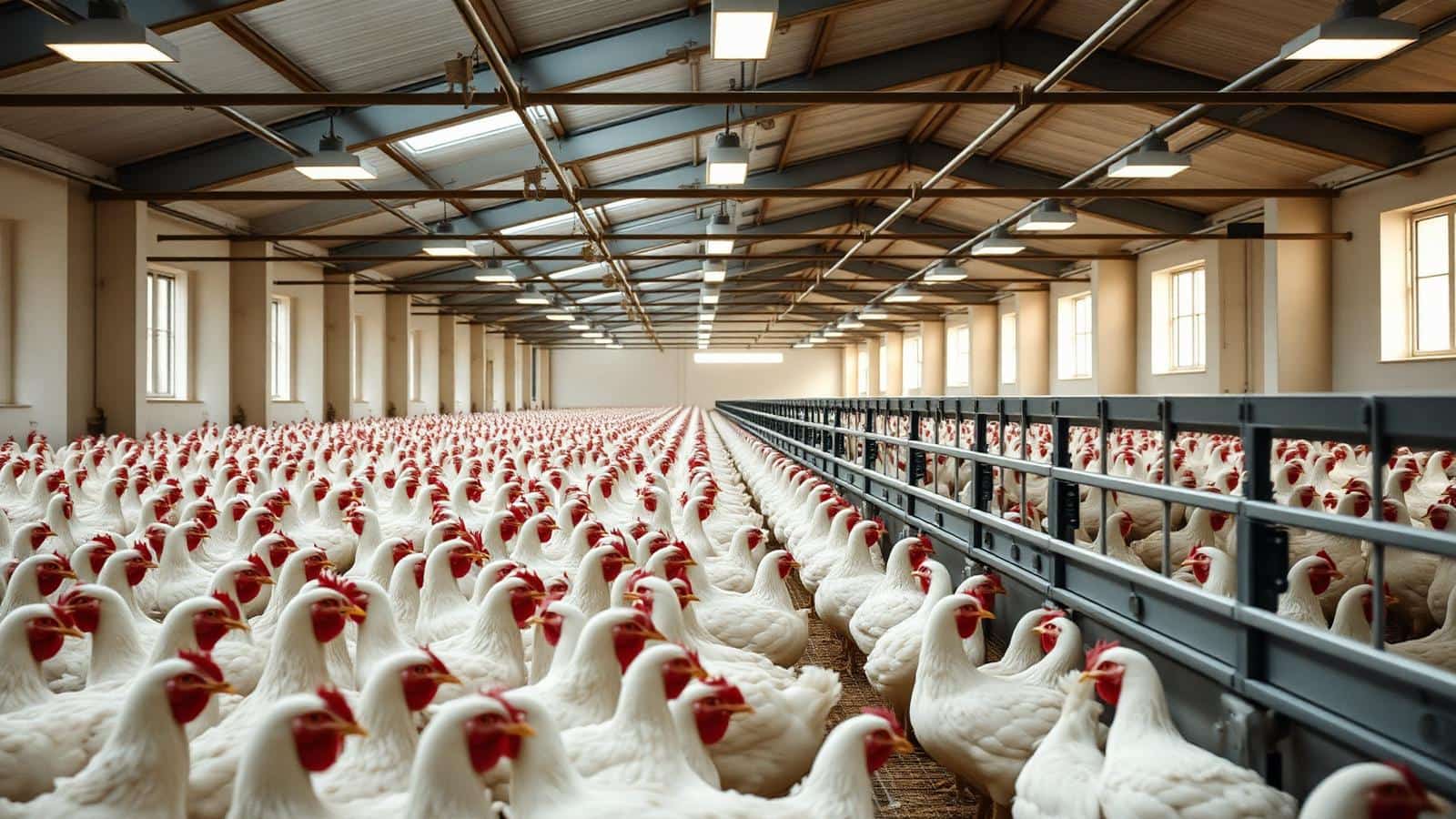 Élevage de poules pondeuses