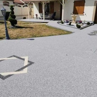sol en résine polyuréthane pour usage extérieur