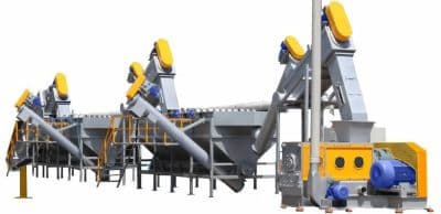 machines de recyclage pour la classification du p