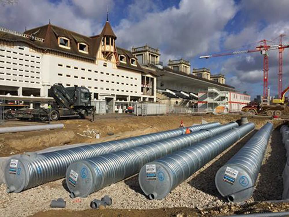 Bassin d'infiltration