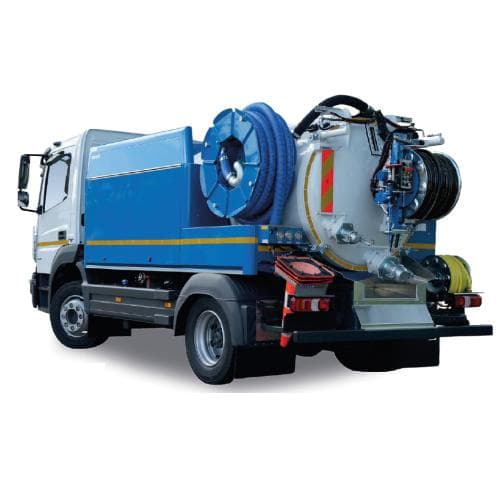 Véhicule léger hydrocureur