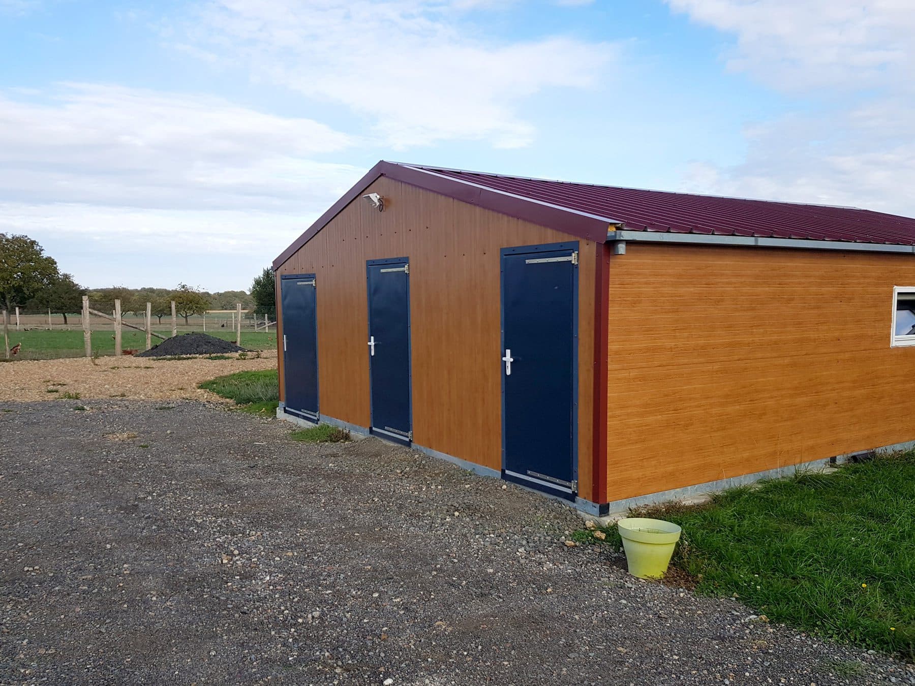Bâtiment avicole en kit