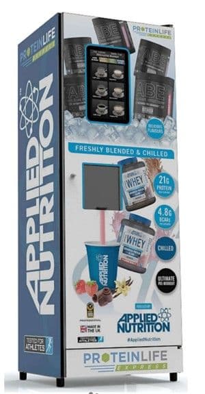 Distributeur automatique de boissons protéinées